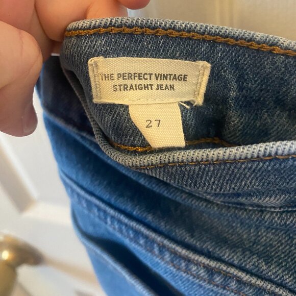 Madewell Perfect Vintage Straight Jean - Picture 6 of 7